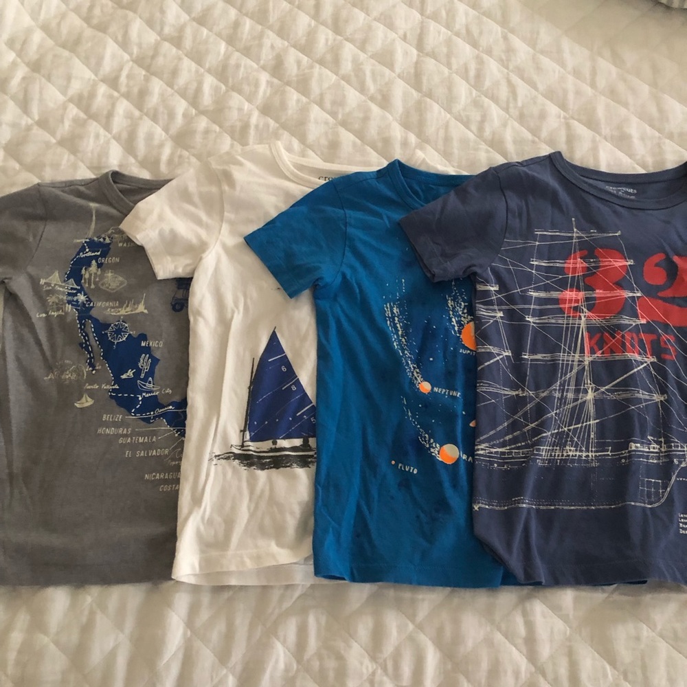 J Crew t-shirts Size 6/7 Glow in the Dark